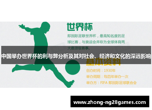 中国举办世界杯的利与弊分析及其对社会、经济和文化的深远影响
